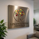 画像13: Kの文字と豊かな果樹のロゴ (13)