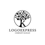 画像3: Kの文字と豊かな果樹のロゴ (3)