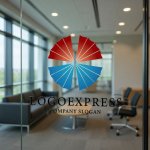 画像9: 富士山と日の出を思わせる扇形ロゴ (9)