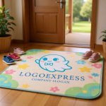 画像6: 蝶ネクタイをした可愛いお化けのロゴ (6)