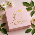 画像10: Nの文字と葉のナチュラルロゴ (10)