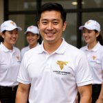 画像14: T字と駿馬の力強い黄金ロゴ (14)