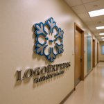 画像15: 笑顔の可愛い雪の結晶ロゴ (15)