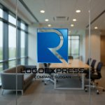 画像9: R字とスクエアのモダンロゴ (9)