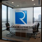 画像11: R字とスクエアのモダンロゴ (11)