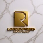 画像13: R字とスクエアのモダンロゴ (13)