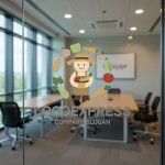 画像9: 笑顔の農夫と豊作を祝うオーガニックロゴ (9)