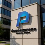 画像8: P字のスピード感あふれるモダンロゴ (8)