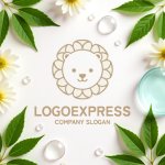 画像9: 可愛いライオンのキャラクターロゴ (9)