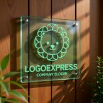 画像11: 可愛いライオンのキャラクターロゴ (11)