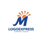 画像3: M字と昇る太陽の希望ロゴ (3)