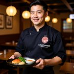 画像13: 和風の提灯と縄飾りのロゴ (13)