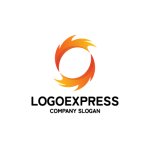 画像1: S字の炎とダイナミズムを表すロゴ (1)