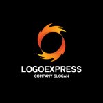 画像4: S字の炎とダイナミズムを表すロゴ (4)