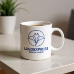 画像16: マンタの優雅なラインアートロゴ (16)