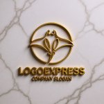 画像13: マンタの優雅なラインアートロゴ (13)