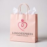 画像6: 人を育むハートの優雅なロゴ (6)