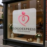 画像7: 人を育むハートの優雅なロゴ (7)