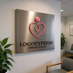 画像13: 人を育むハートの優雅なロゴ (13)