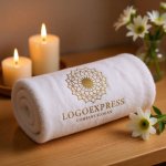 画像5: マンダラと輝く太陽を描いたエレガントなロゴ (5)