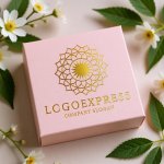 画像10: マンダラと輝く太陽を描いたエレガントなロゴ (10)