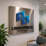 画像14: S字の連結とスピードを表すロゴ (14)