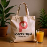 画像8: ハートを抱いたPの優しいロゴ (8)