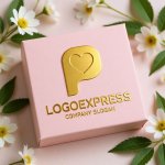 画像10: ハートを抱いたPの優しいロゴ (10)