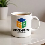 画像16: 「GE」の文字を配したカラフルキューブロゴ (16)