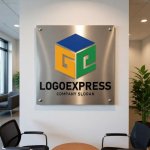 画像7: 「GE」の文字を配したカラフルキューブロゴ (7)