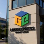 画像8: 「GE」の文字を配したカラフルキューブロゴ (8)