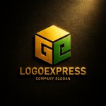 画像12: 「GE」の文字を配したカラフルキューブロゴ (12)