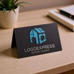 画像6: パズルのような家とテクノロジーのロゴ (6)