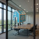 画像10: パズルのような家とテクノロジーのロゴ (10)