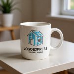 画像12: パズルのような家とテクノロジーのロゴ (12)