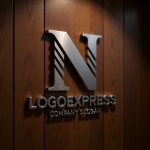 画像5: Nの文字とラインの信頼ロゴ (5)