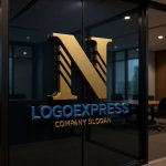 画像15: Nの文字とラインの信頼ロゴ (15)