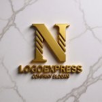 画像13: Nの文字とラインの信頼ロゴ (13)