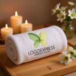 画像5: 透明感ある羽根の蝶のナチュラルロゴ (5)