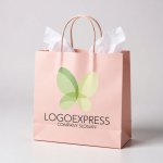 画像6: 透明感ある羽根の蝶のナチュラルロゴ (6)