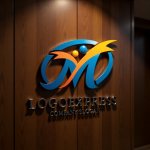 画像5: M字と人が躍動する希望と成長のロゴ (5)