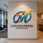 画像10: M字と人が躍動する希望と成長のロゴ (10)