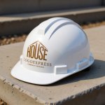 画像7: 「HOUSE」文字が融合した安定感ある家ロゴ (7)