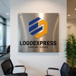 画像7: 「EJ」の文字を配した多面体キューブロゴ (7)