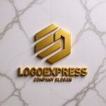 画像13: 「EJ」の文字を配した多面体キューブロゴ (13)