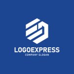 画像4: 「EJ」の文字を配した多面体キューブロゴ (4)