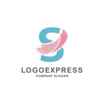 画像1: 手で包むS字の優しいケアロゴ (1)