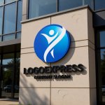 画像8: 躍動する人々とグローバルな成長ロゴ (8)