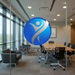 画像9: 躍動する人々とグローバルな成長ロゴ (9)