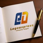 画像6: EDの文字が融合したスピード感あふれるロゴ (6)